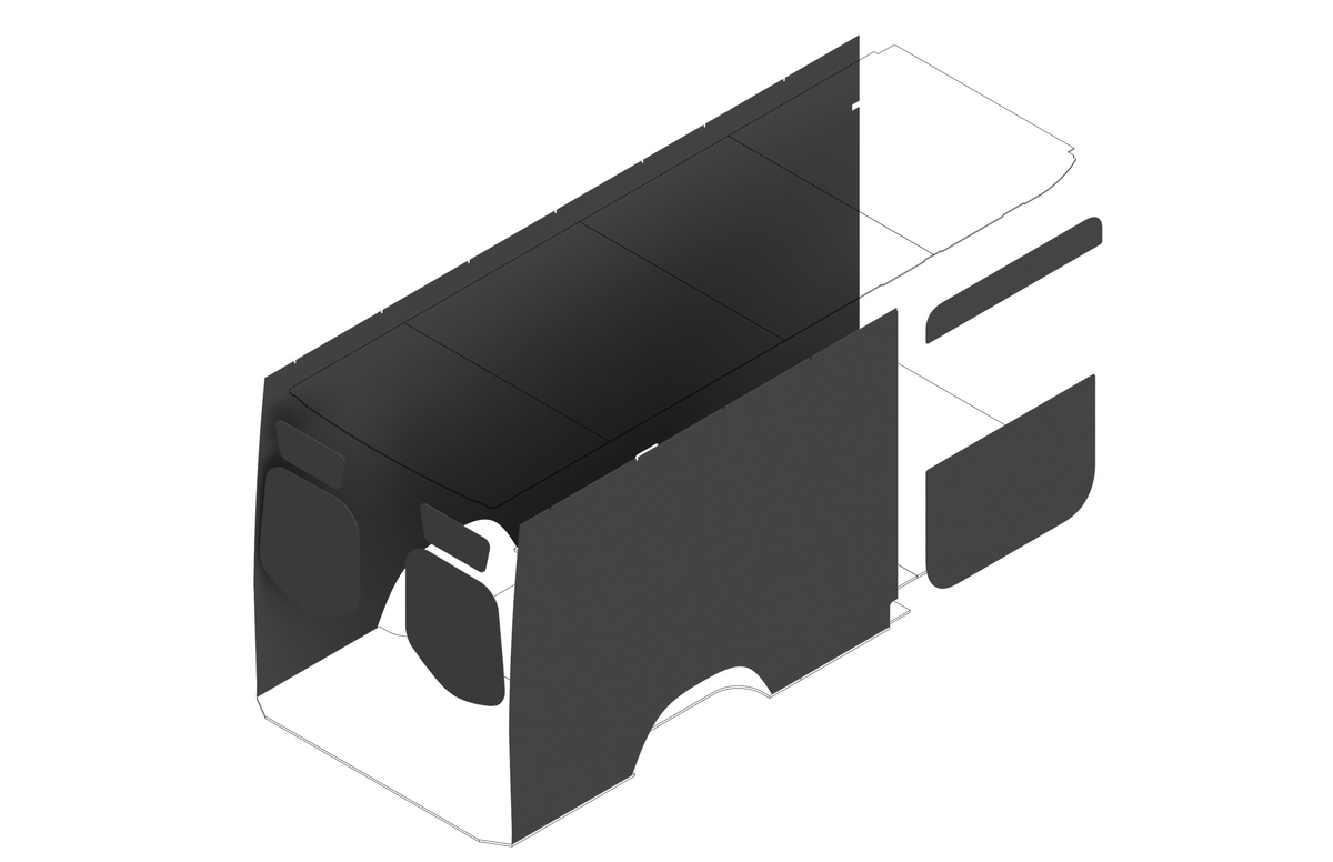 DIY Wall Panel Kit for Sprinter 170
