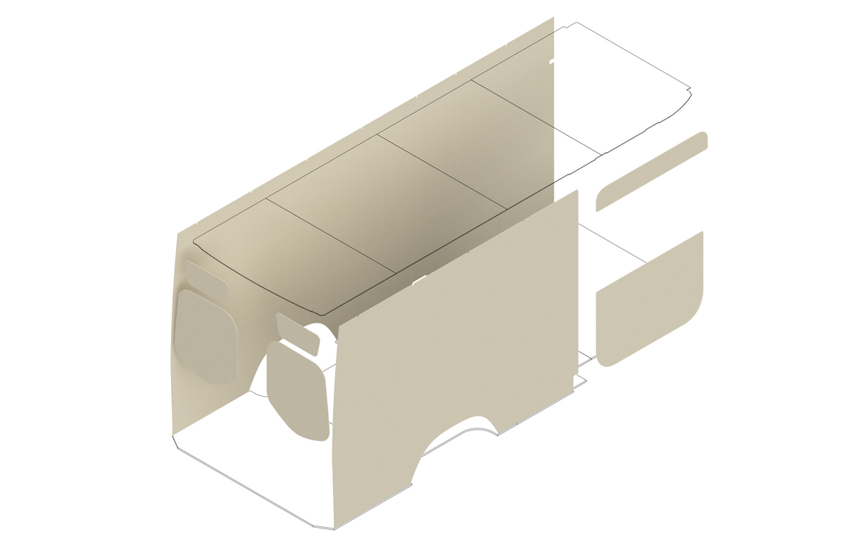 DIY Wall Panel Kit for Sprinter 170