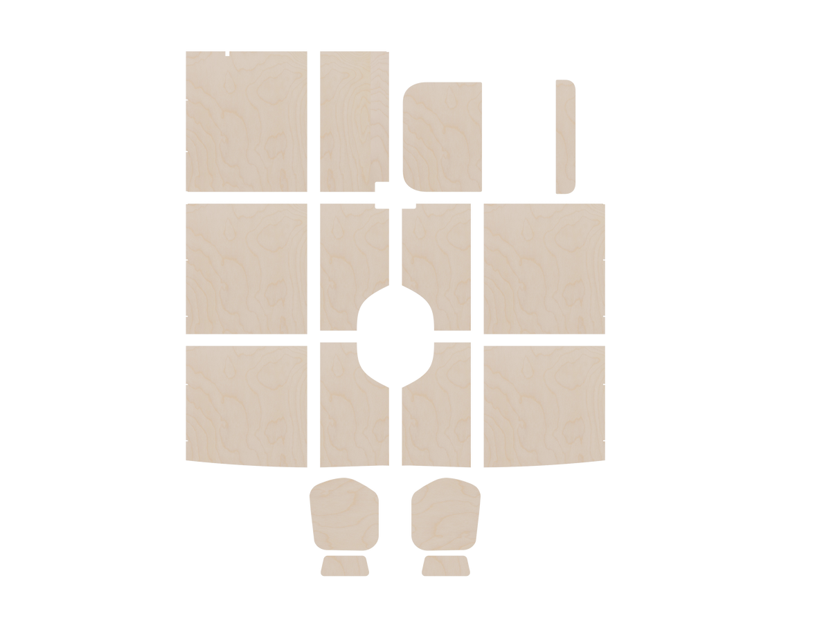 DIY Wall Panel Kit for Sprinter 170