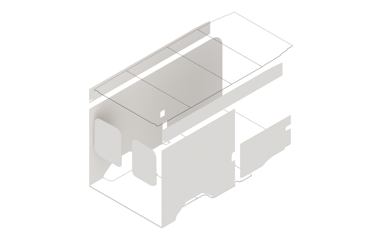 DIY Wall Panel Kit for Transit 148