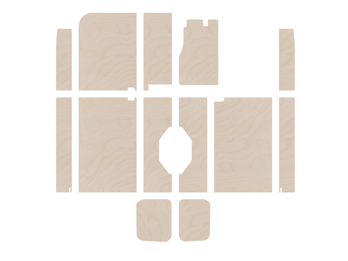 DIY Wall Panel Kit for Transit 148 - The Vansmith