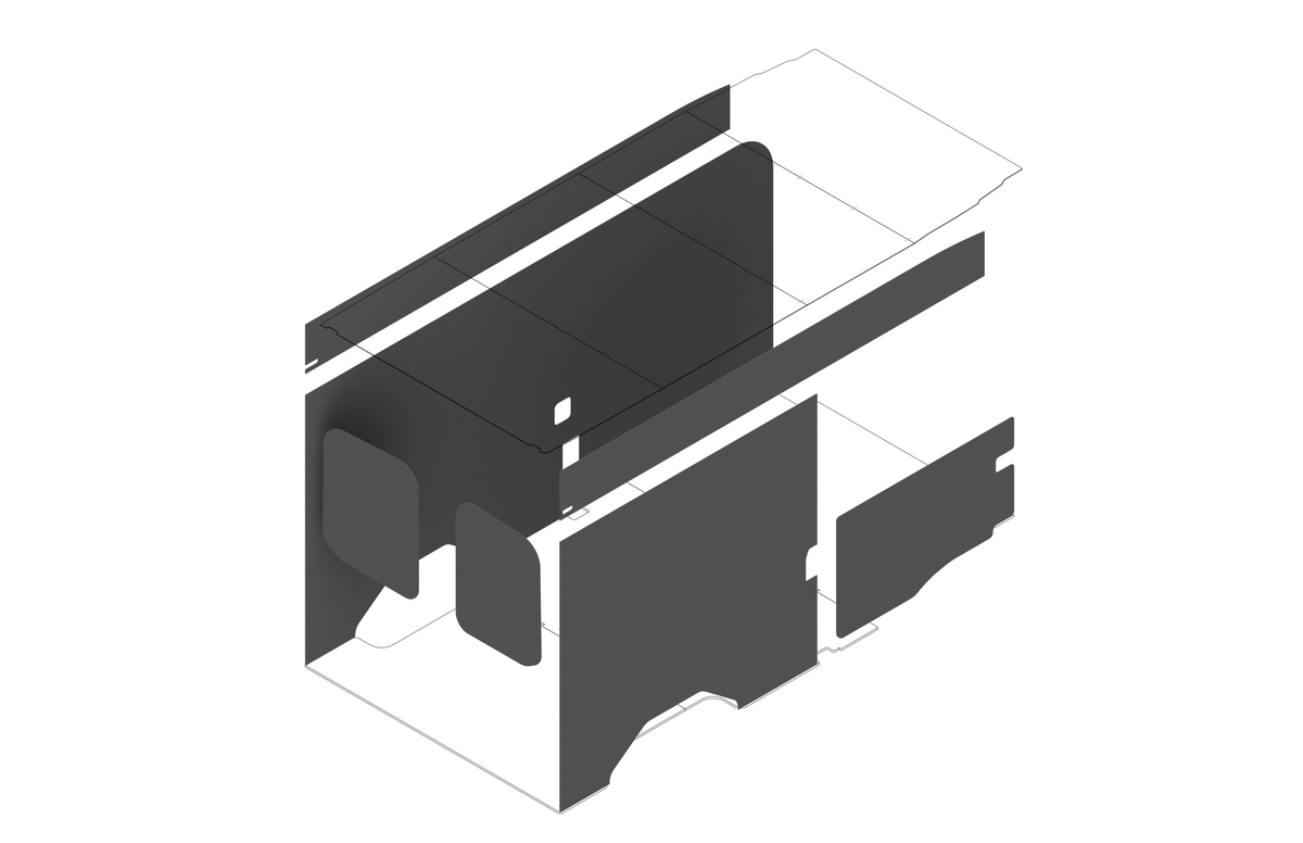DIY Wall Panel Kit for Transit 148 - The Vansmith