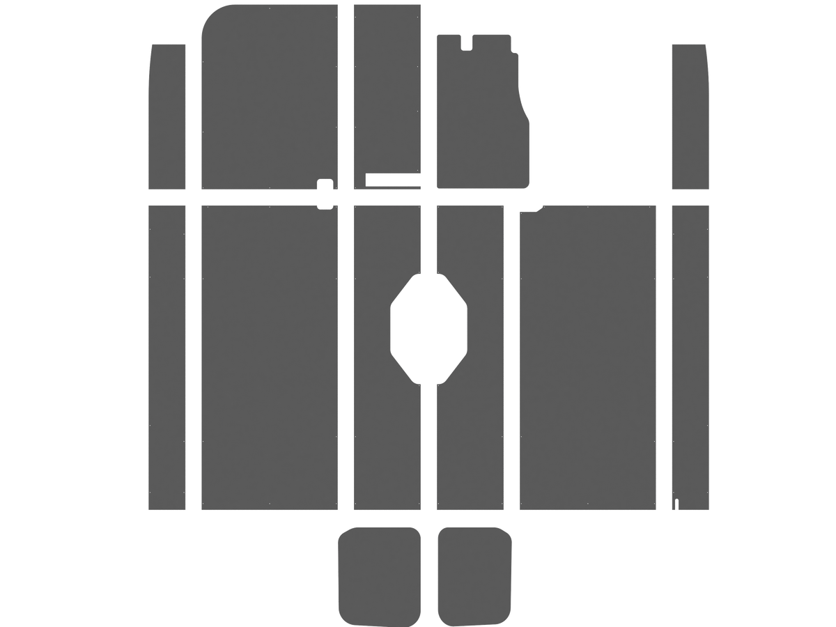DIY Wall Panel Kit for Transit 148 Extended