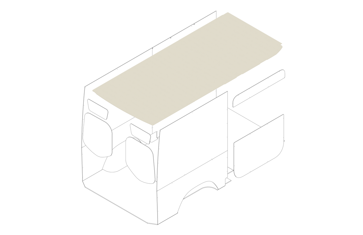 DIY Ceiling Panel Kit for Sprinter 144