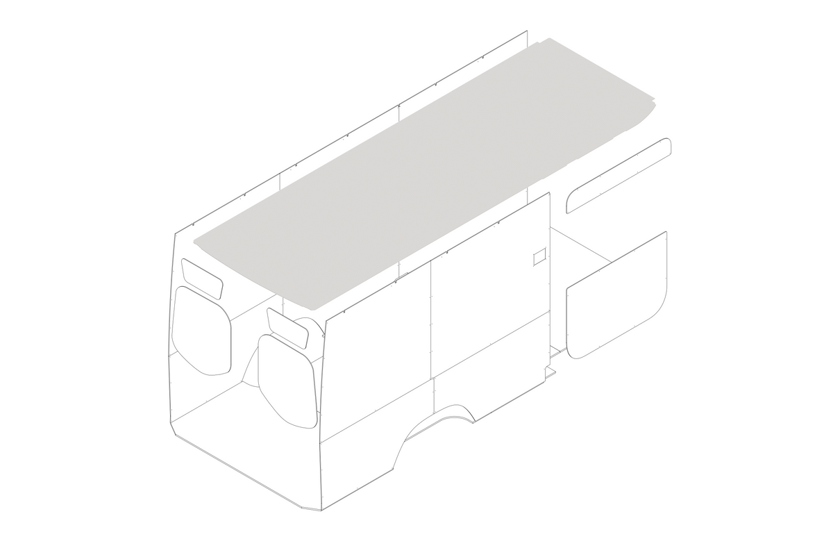 DIY Ceiling Panel Kit for Sprinter 170