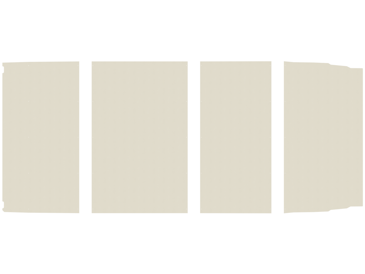 DIY Ceiling Panel Kit for Transit 148