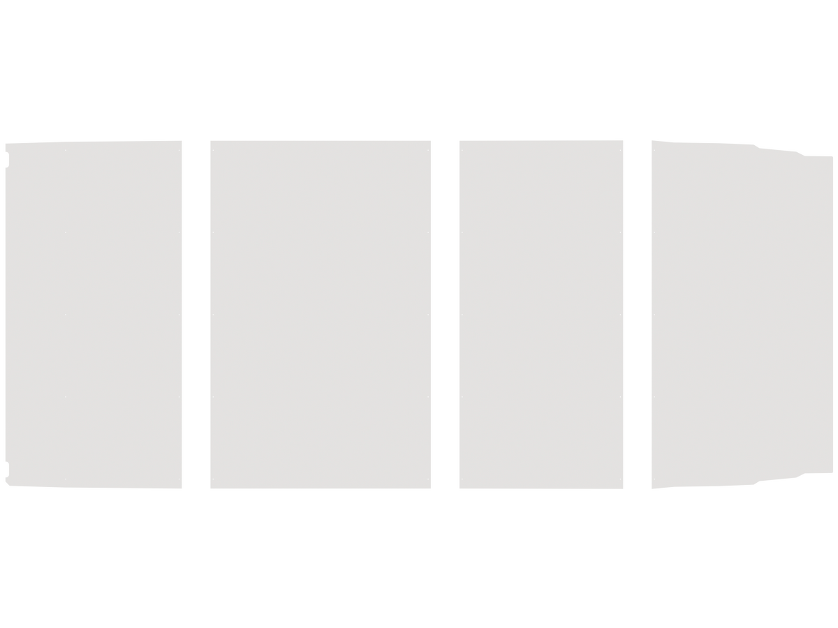 DIY Ceiling Panel Kit for Transit 148