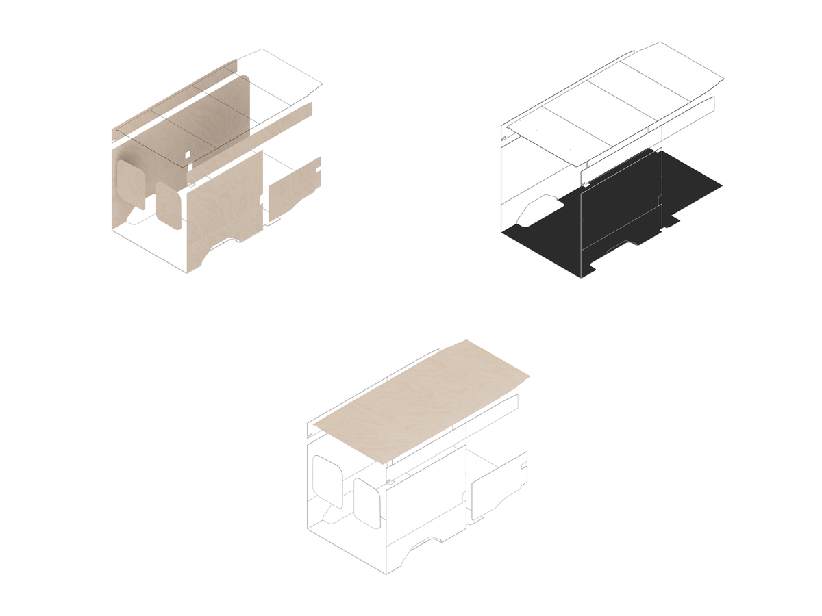 Transit 148 Foundation Bundle - Raw baltic (requires DIY finishing - painting or upholstering) / Pre-finished Birch