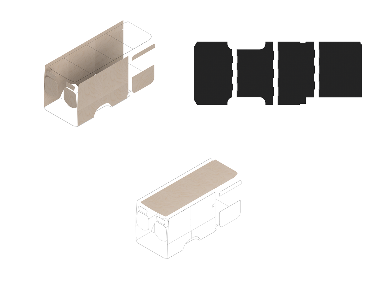 170 Foundation Bundle - Pre-finished Birch / Raw baltic (requires DIY finishing - painting or upholstering)