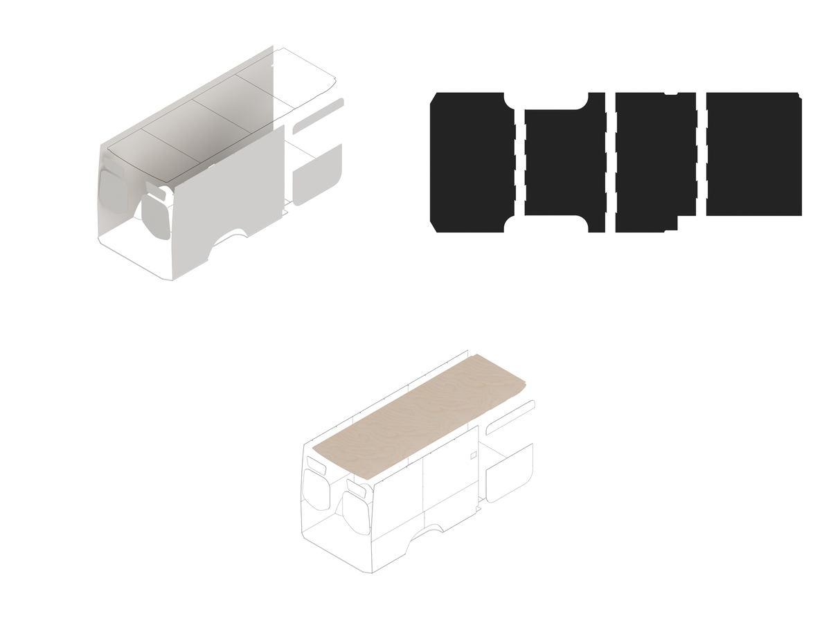 170 Foundation Bundle - White laminate / Pre-finished Birch