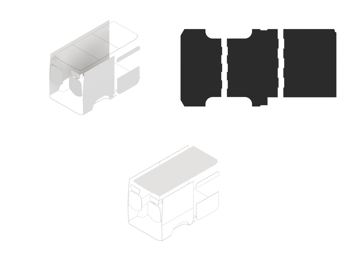144 Foundation Bundle - White laminate / White laminate