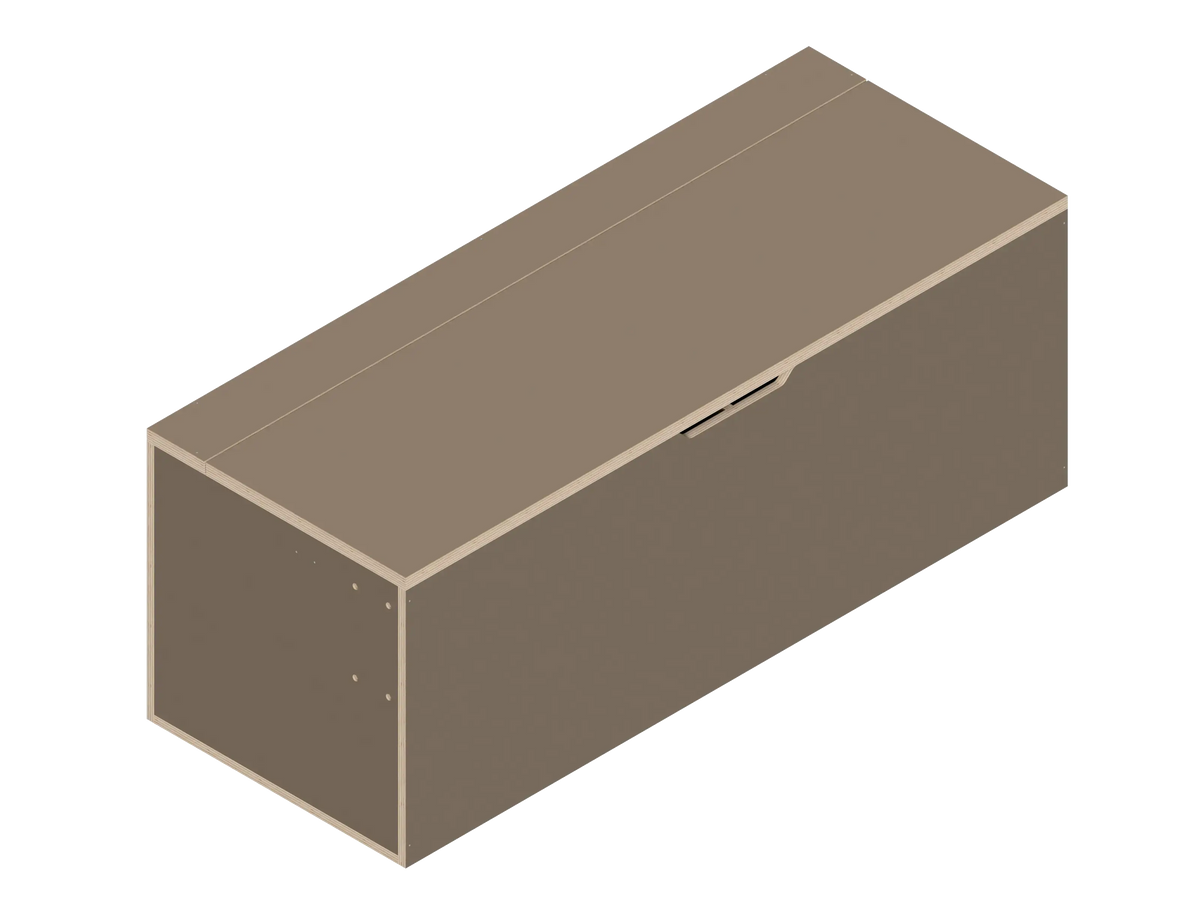 DIY Van Bench Seat (46") kit for van in Earth - The Vansmith DIY