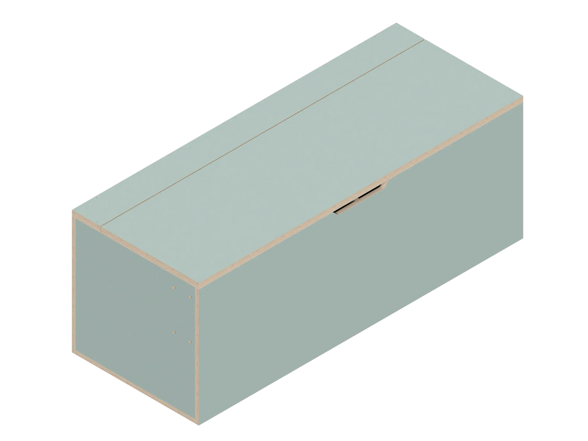 DIY Van Bench Seat (46") kit for van in Fossil - The Vansmith DIY