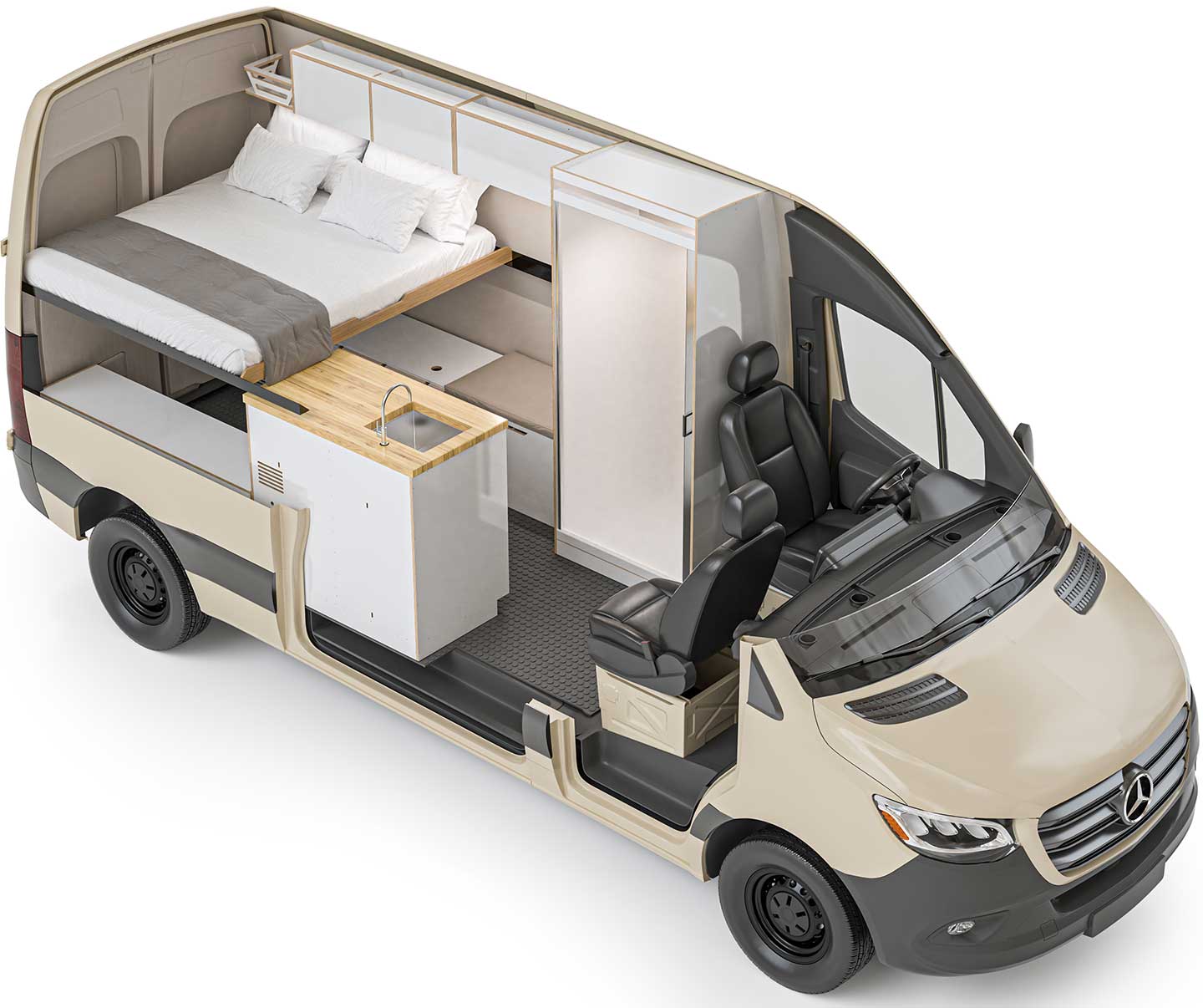 DUO S Shower included Camper van