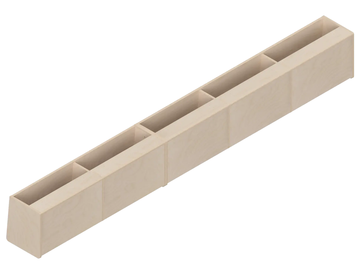 DIY Full Length upper cabinet kit for Transit van 148 in Baltic Birch - The Vansmith DIY