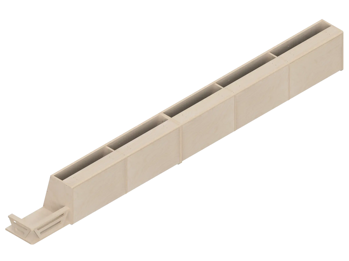 DIY Full Length upper cabinet kit for Sprinter van 144 in Baltic Birch - The Vansmith DIY