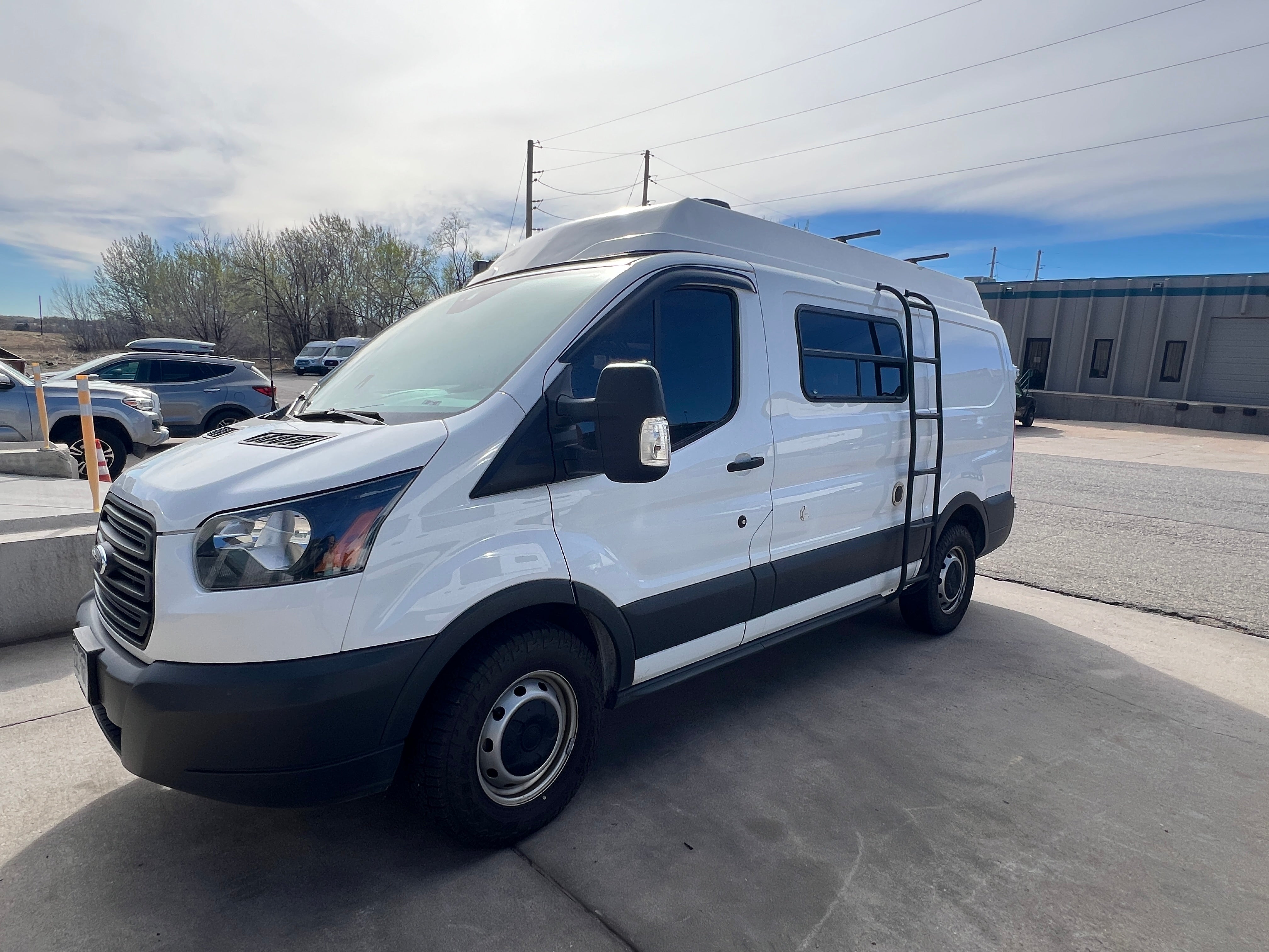 2016 Ford Transit Mid-Roof Pop-Top Camper Conversion (61K Miles)