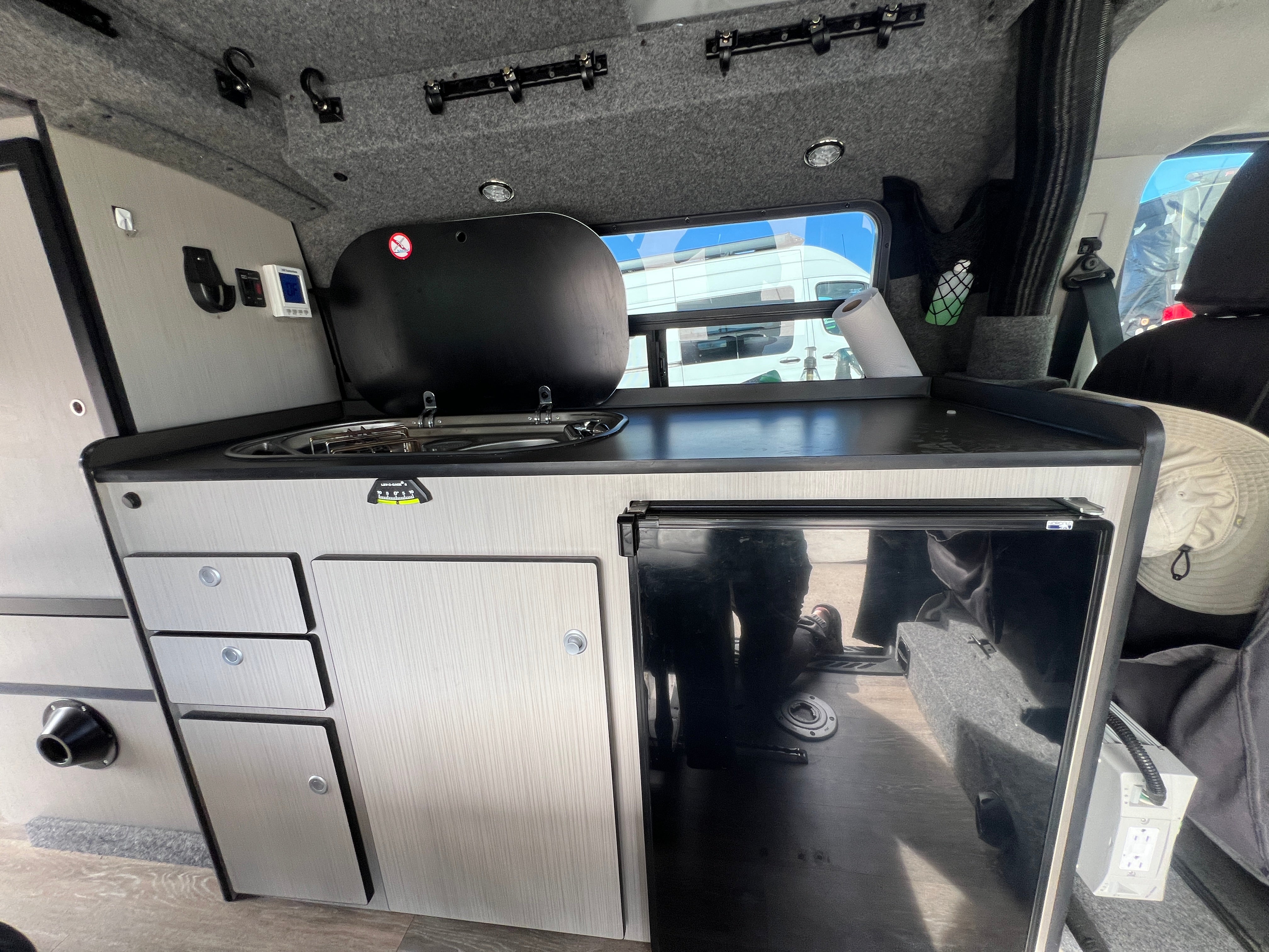 2016 Ford Transit Mid-Roof Pop-Top Camper Conversion (61K Miles)