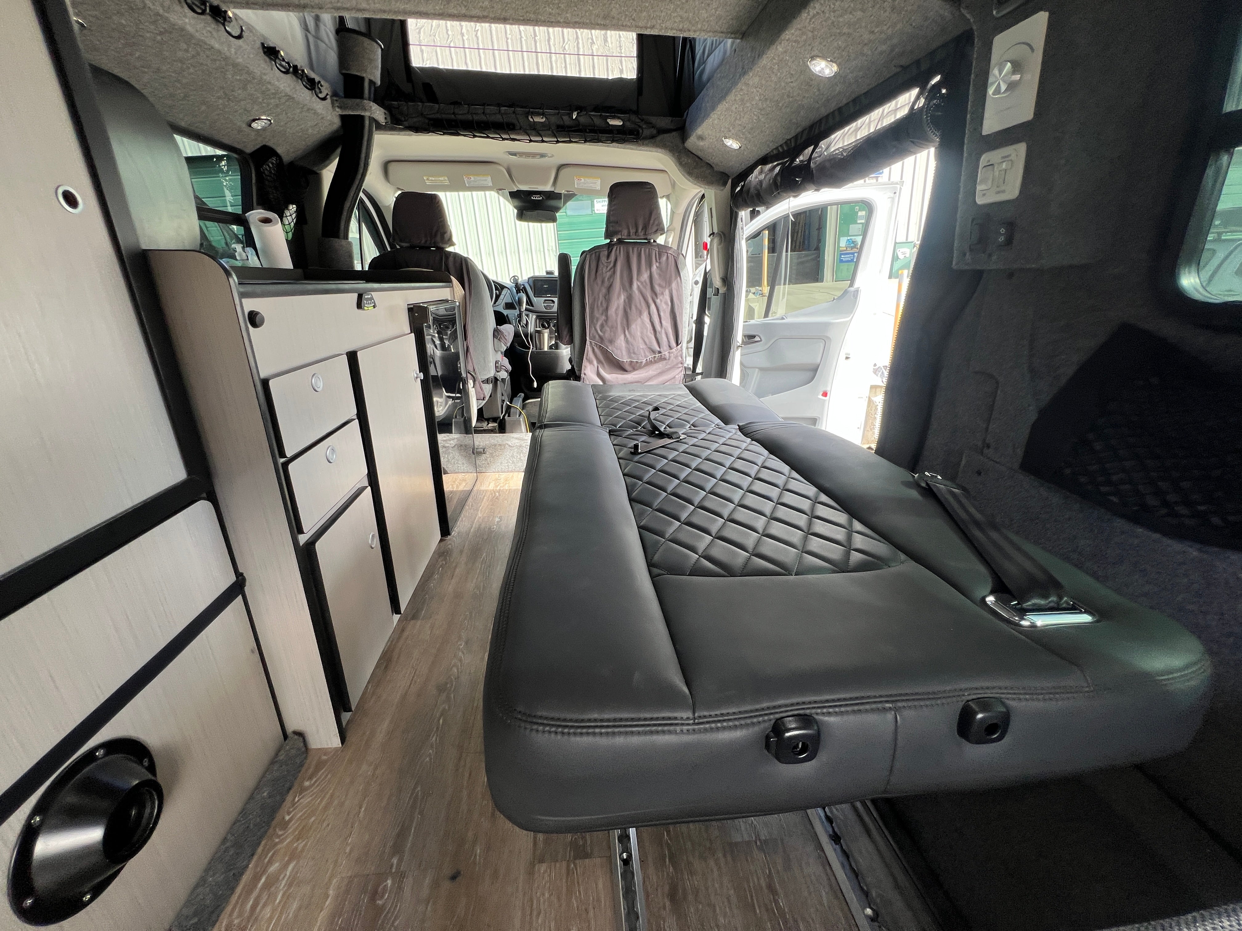 2016 Ford Transit Mid-Roof Pop-Top Camper Conversion (61K Miles)