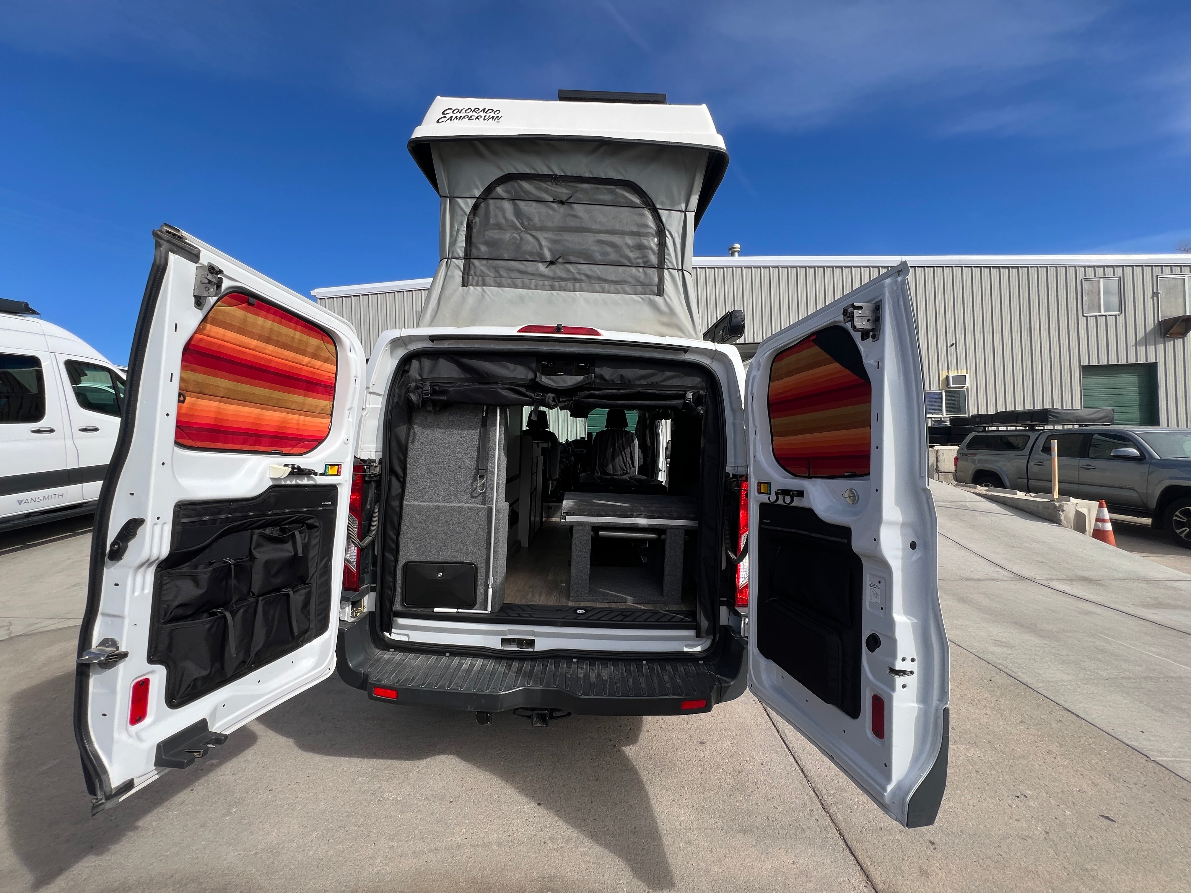 2016 Ford Transit Mid-Roof Pop-Top Camper Conversion (61K Miles)