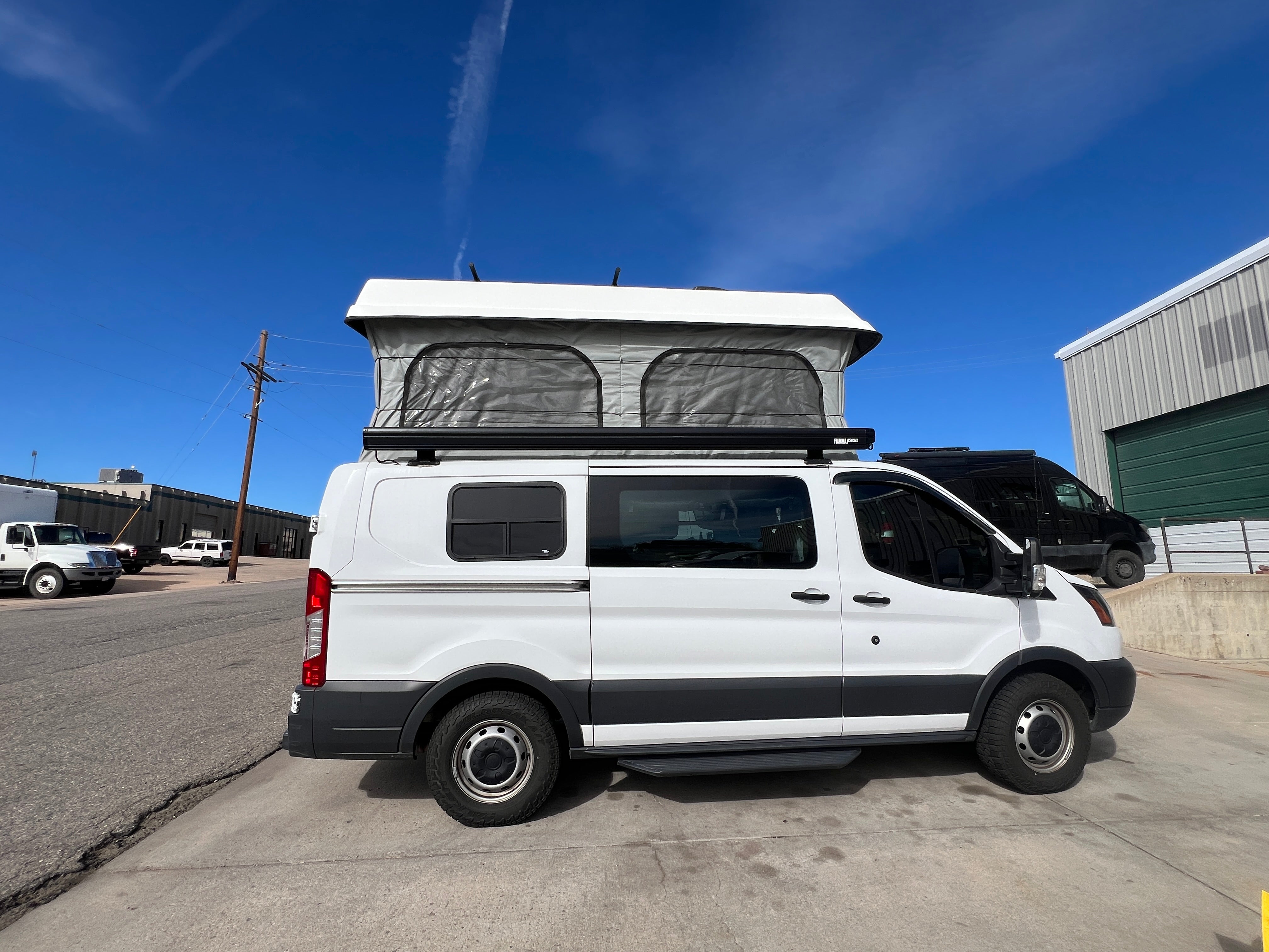 2016 Ford Transit Mid-Roof Pop-Top Camper Conversion (61K Miles)