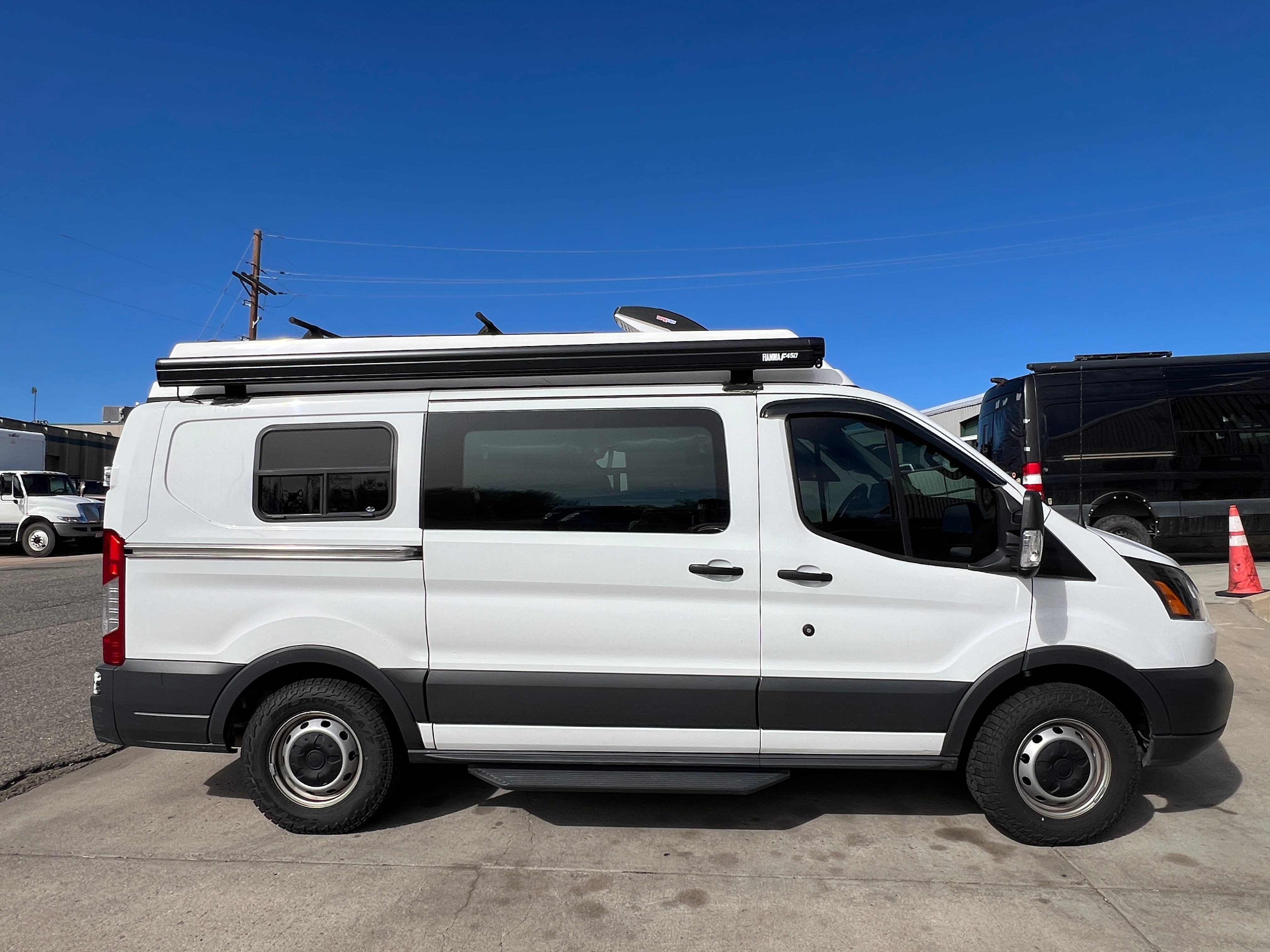 2016 Ford Transit Mid-Roof Pop-Top Camper Conversion (61K Miles)