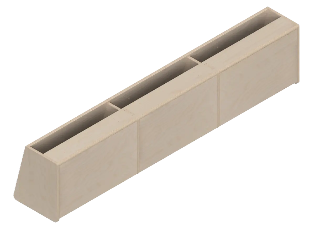 Front upper cabinet for Sprinter 144 The Vansmith DIY