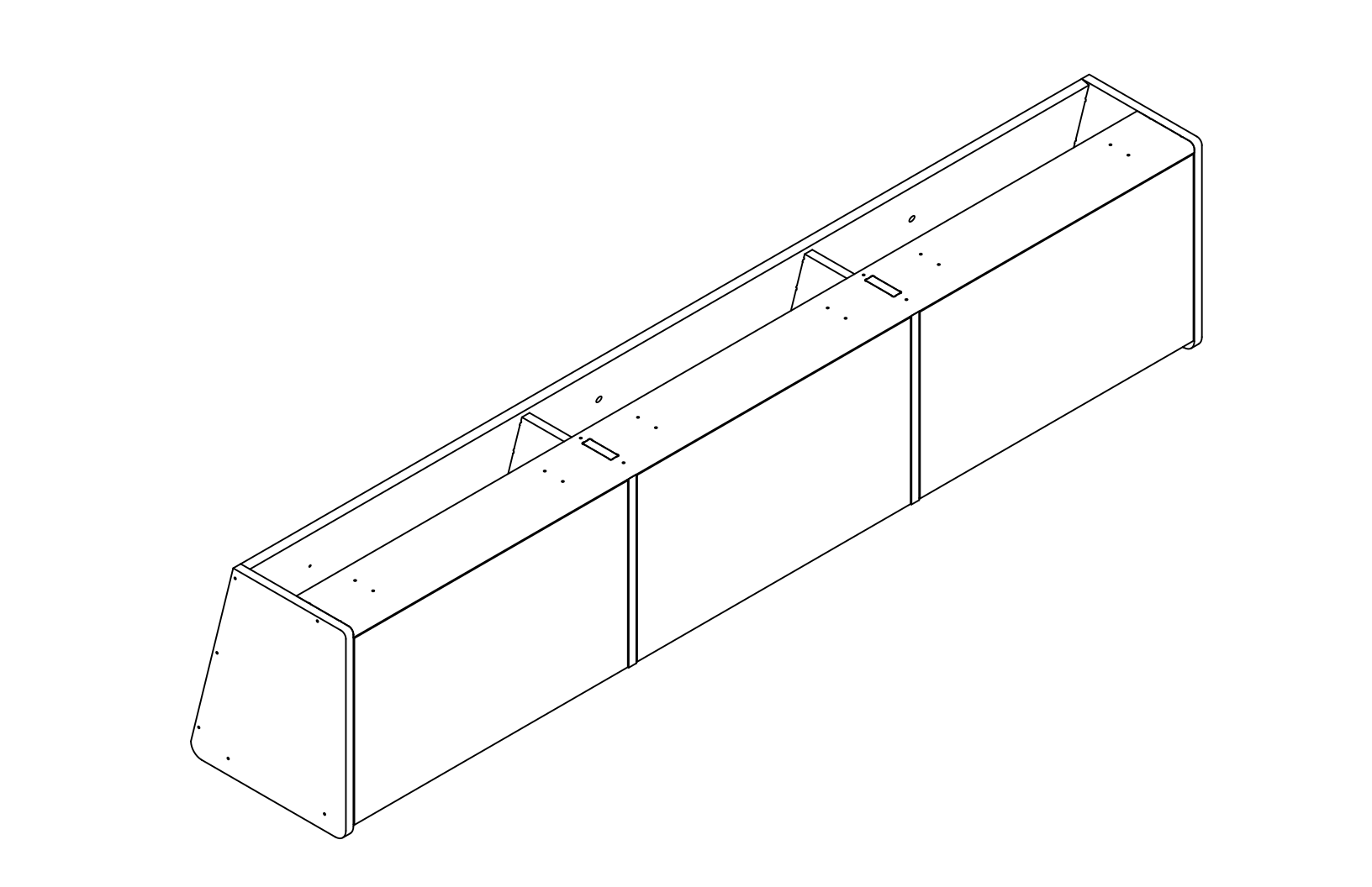 Front Upper Overhead Cabinet Kit for Sprinter Camper Van 144" - The Vansmith