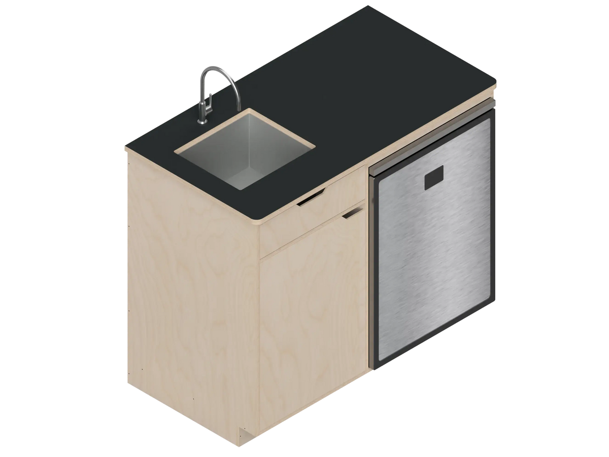 DIY Dual unit Kitchen Galley kit (CR130) for Transit vans