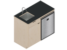 Dual unit Kitchen Galley (CR130) The Vansmith DIY