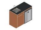 Dual unit Kitchen Galley (CR130) The Vansmith DIY