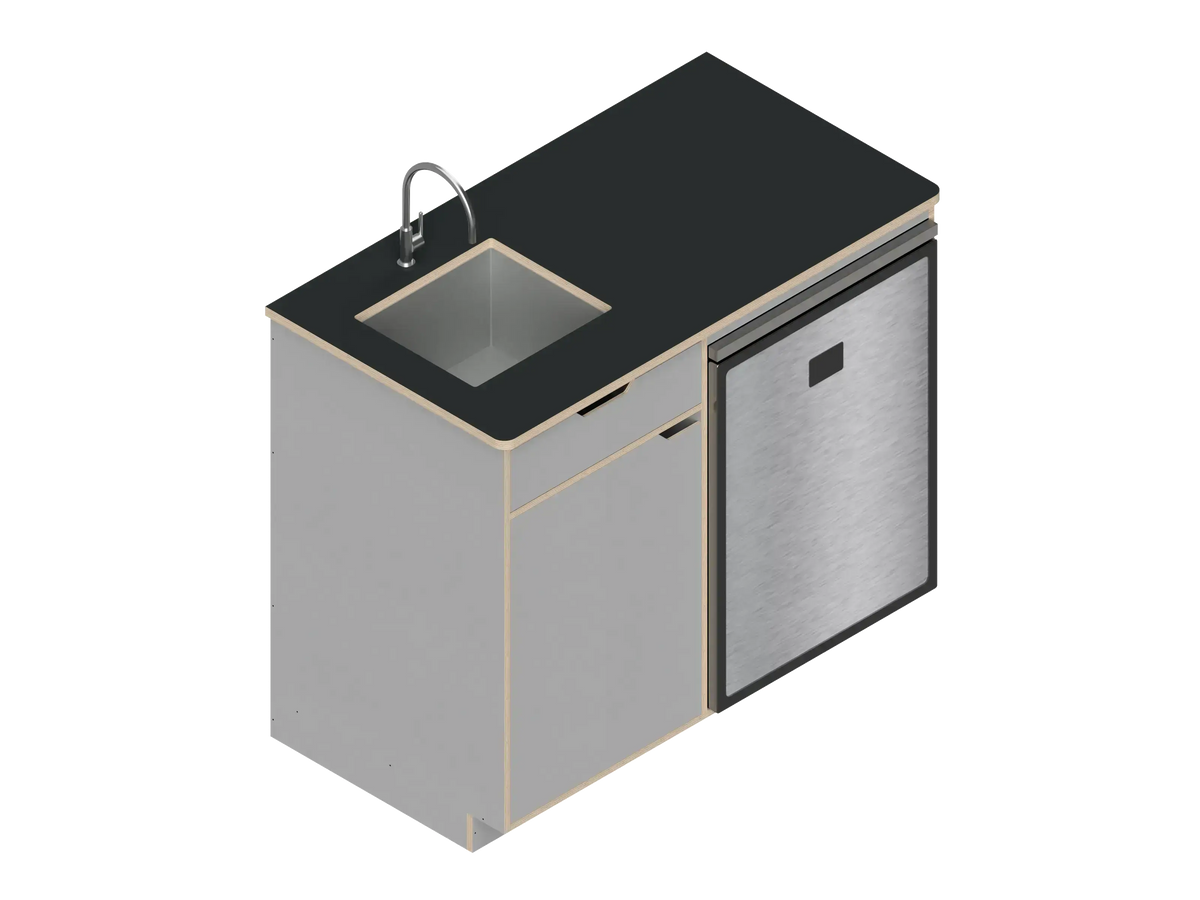 Dual unit Kitchen Galley (CR130) The Vansmith DIY