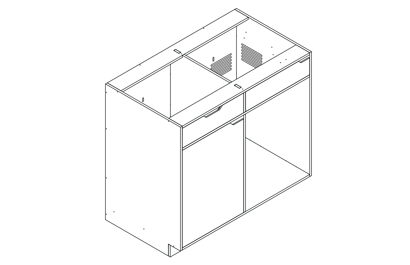 Dual unit Kitchen Galley (CR85) The Vansmith DIY