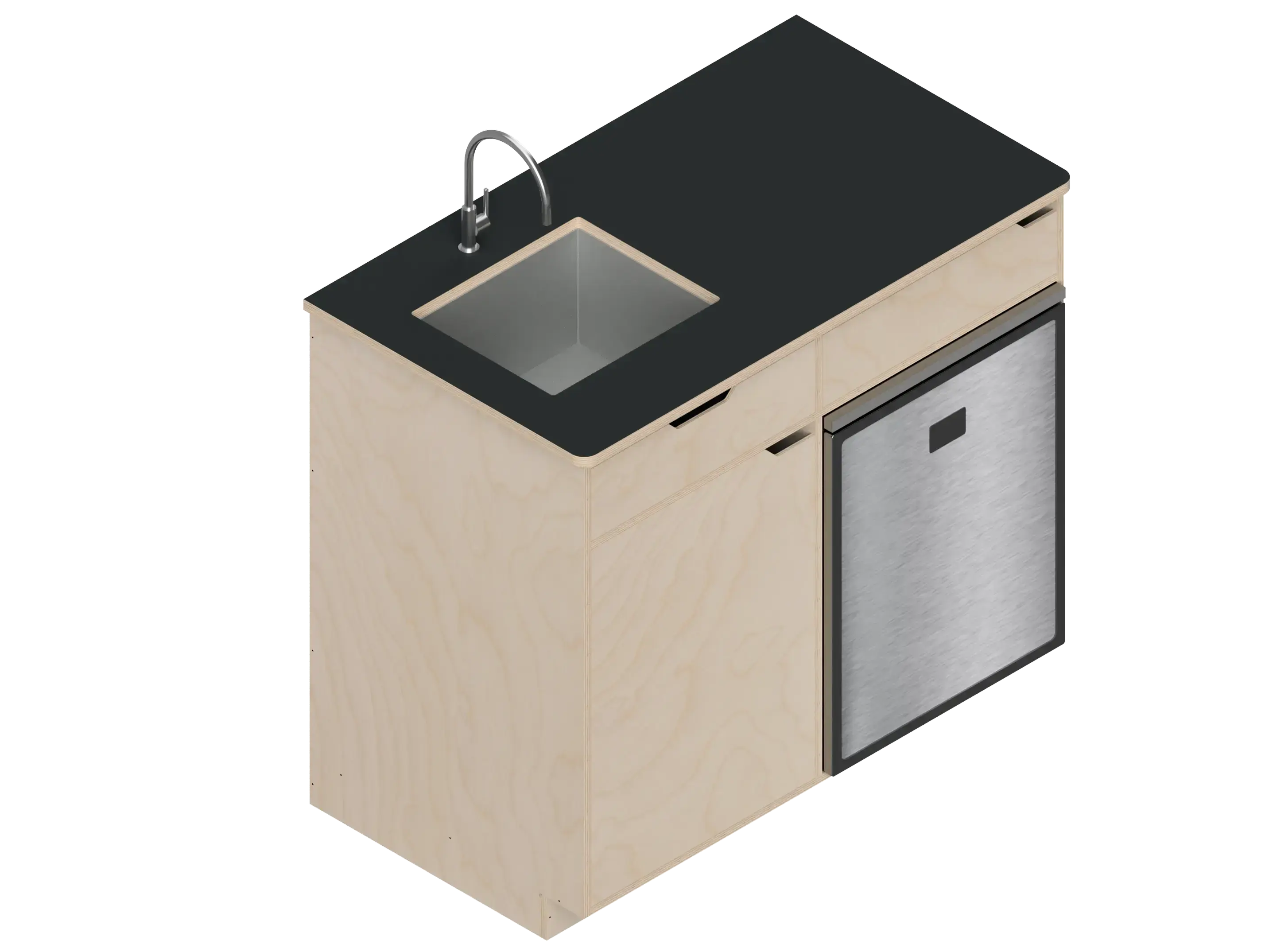 Dual unit Kitchen Galley (CR85) The Vansmith DIY