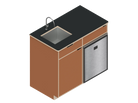 Dual unit Kitchen Galley (CR85) The Vansmith DIY