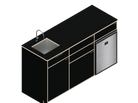 DIY Three unit Kitchen Galley (CR85) kit The Vansmith DIY