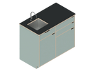 Dual unit Kitchen Galley with Storage The Vansmith DIY