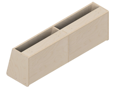 DIY Dual upper cabinet Kit for Sprinter vans