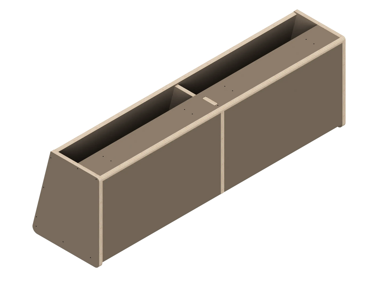 DIY Dual upper cabinet Kit for Sprinter vans in Earth - The Vansmith DIY