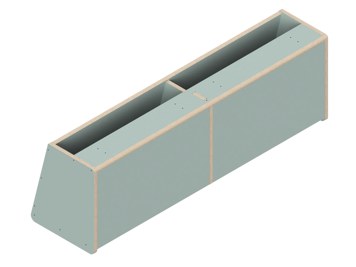 DIY Dual upper cabinet Kit for Sprinter vans in Fossil - The Vansmith DIY
