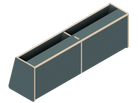 Dual upper cabinet for Sprinter The Vansmith DIY