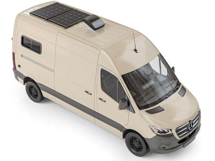 Exterior of the Sprinter Duo S - a tailored model built by The Vansmith