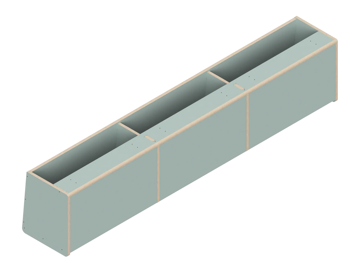 DIY Front upper cabinet kit for Transit van 148E in Fossil - The Vansmith DIY