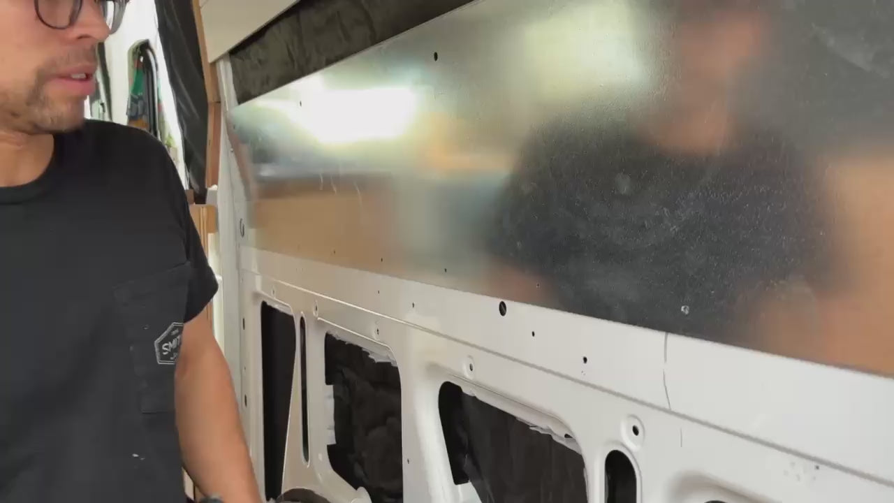 Van bed system installation overview
