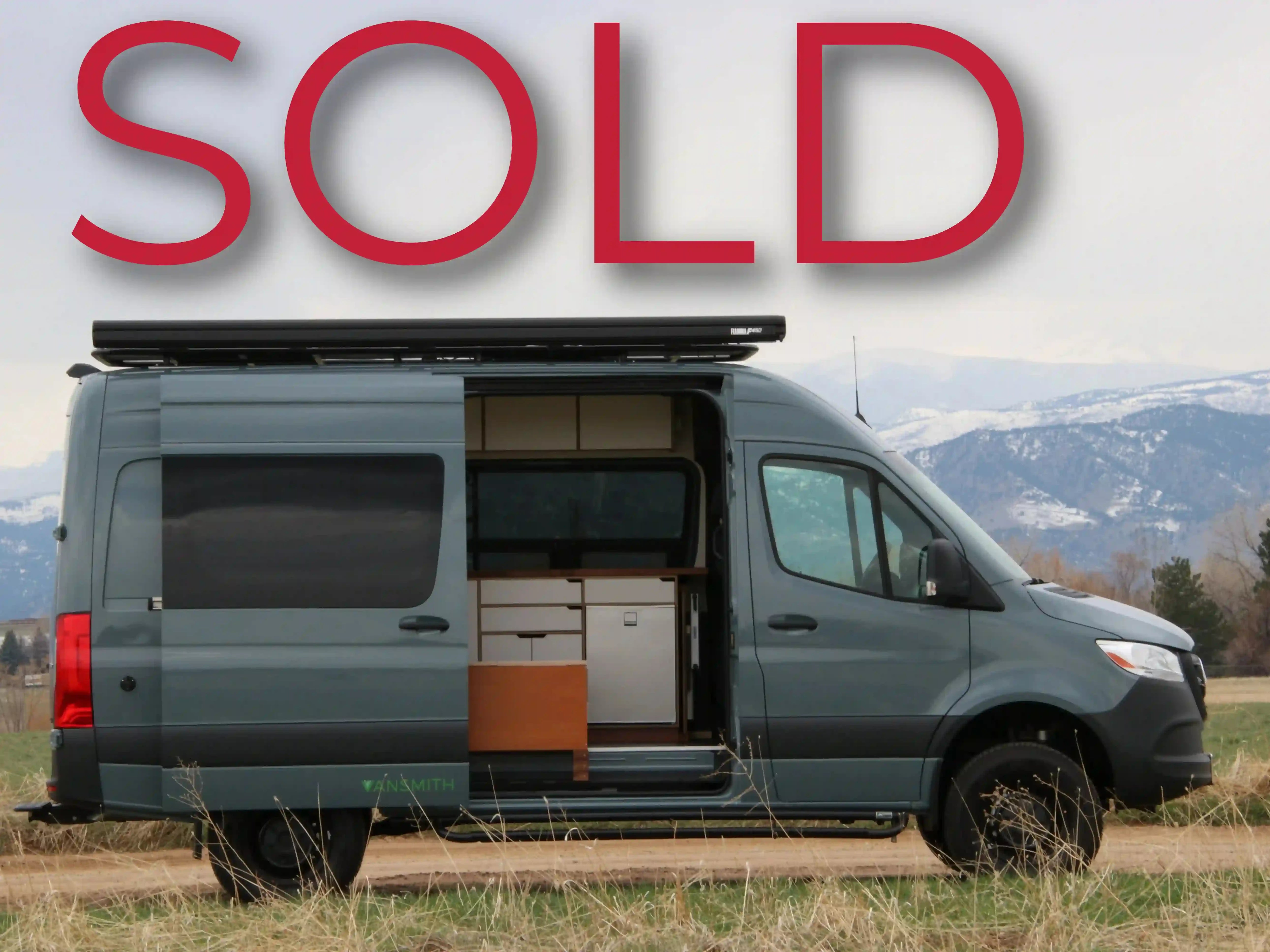 Sold used van sold by The Vansmith