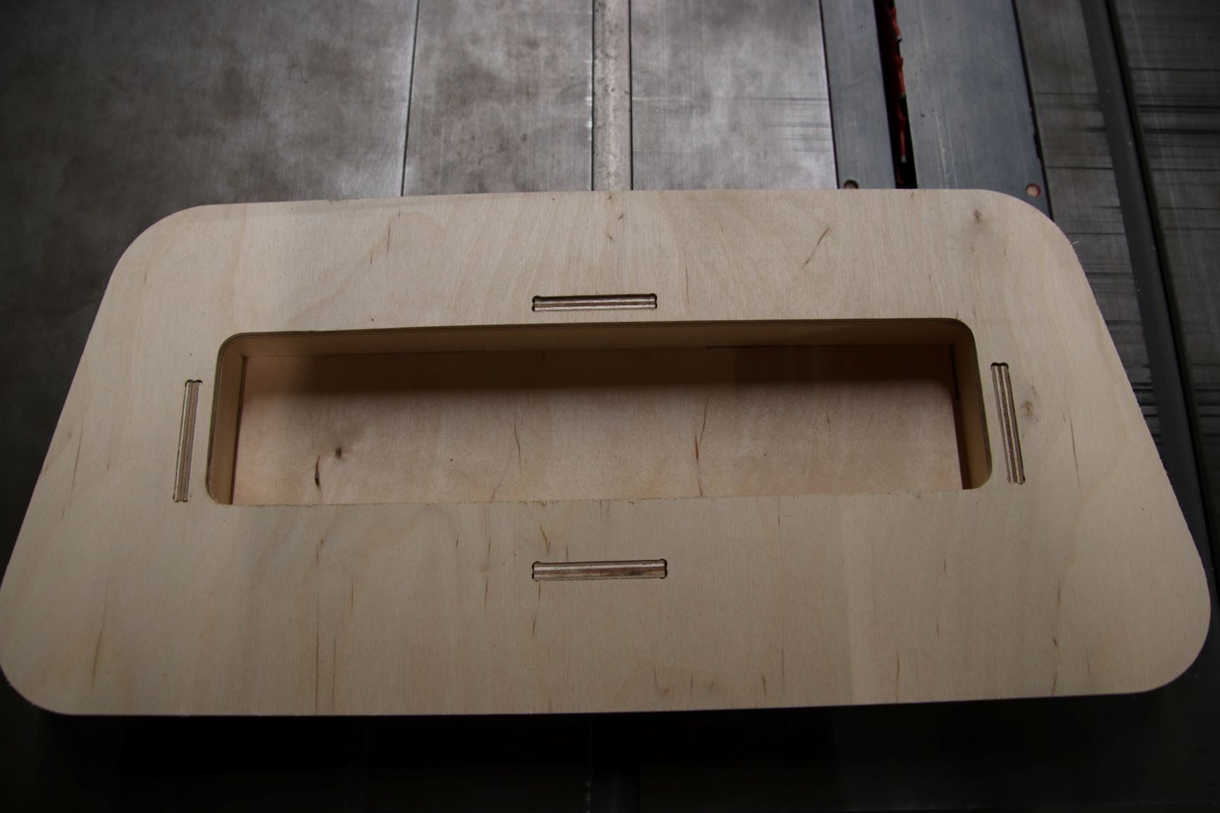 Sprinter Conversion Van Rear Door Storage Cubby Raw Plywood Assembled - The Vansmith in Boulder, Colorado