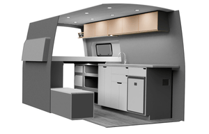Conversion Van Upper/Overhead Cabinets – 54” and 60”
