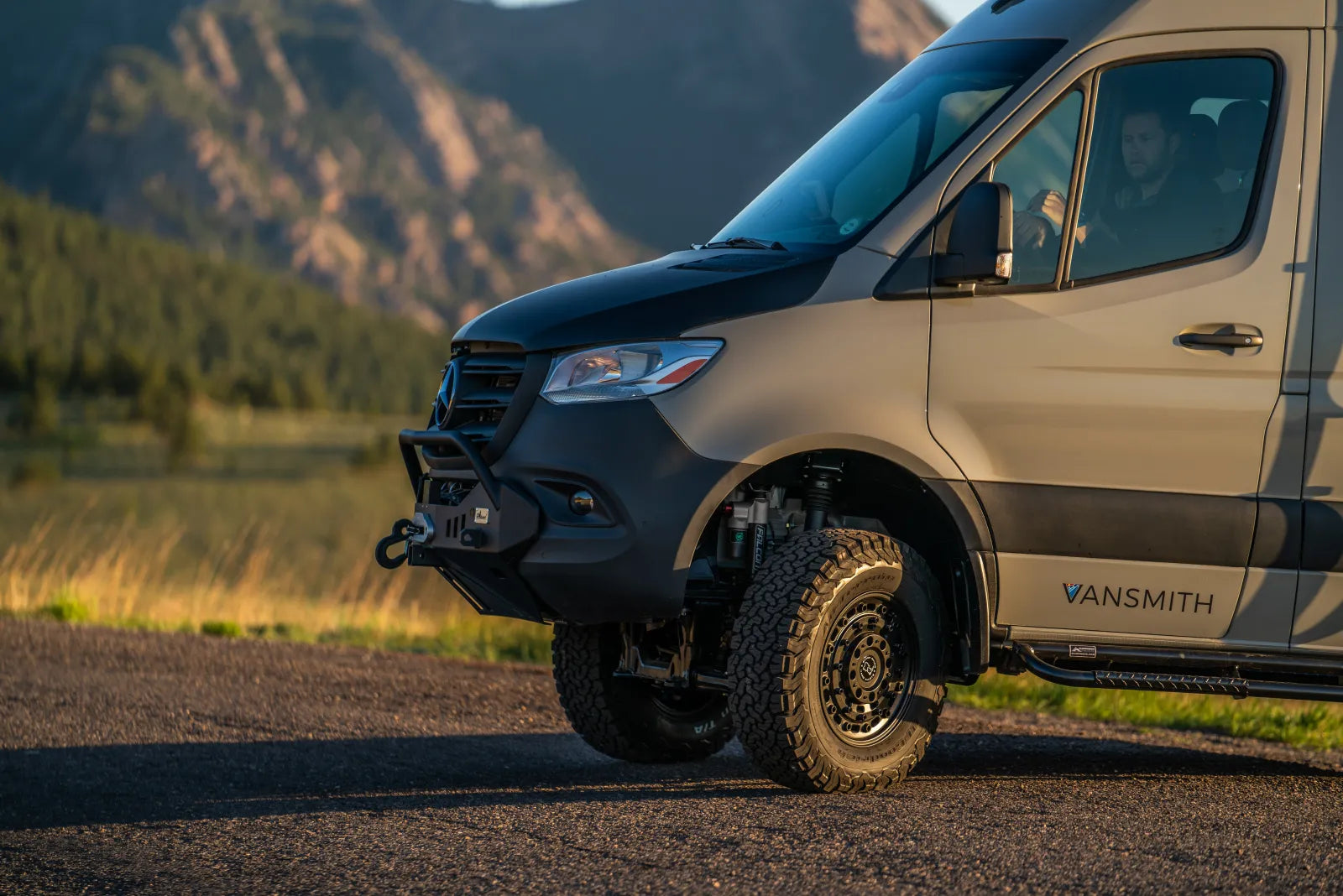 Van conversion build in progress at The Vansmith workshop