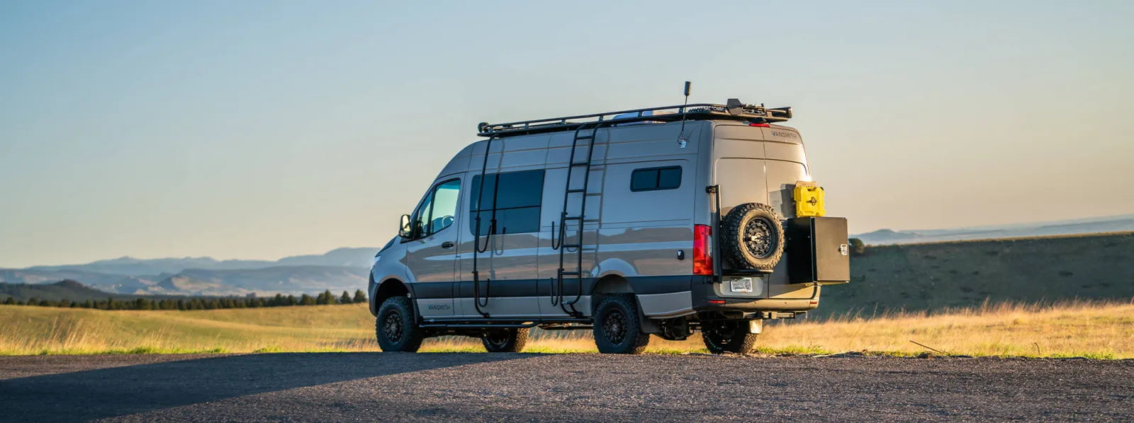 Custom Sprinter van exterior by The Vansmith