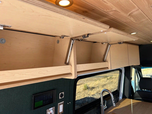 Vansmith overhead storage cabinetry
